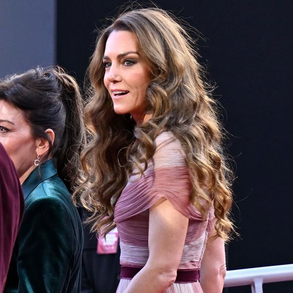Catherine (Kate) Middleton, duchesse de Cambridge, au photocall des BAFTA (British Academy Film Awards) 2026 au Royal Festival Hall de Waterloo à Londres, Royaume Uni, le 22 février 2026. © Zak Hussein/Backgrid/Bestimage