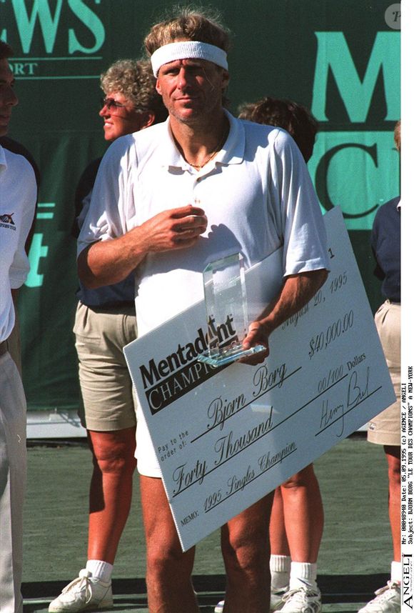 Bjorn Borg a gagné "le Tour des Champions" à New-York.