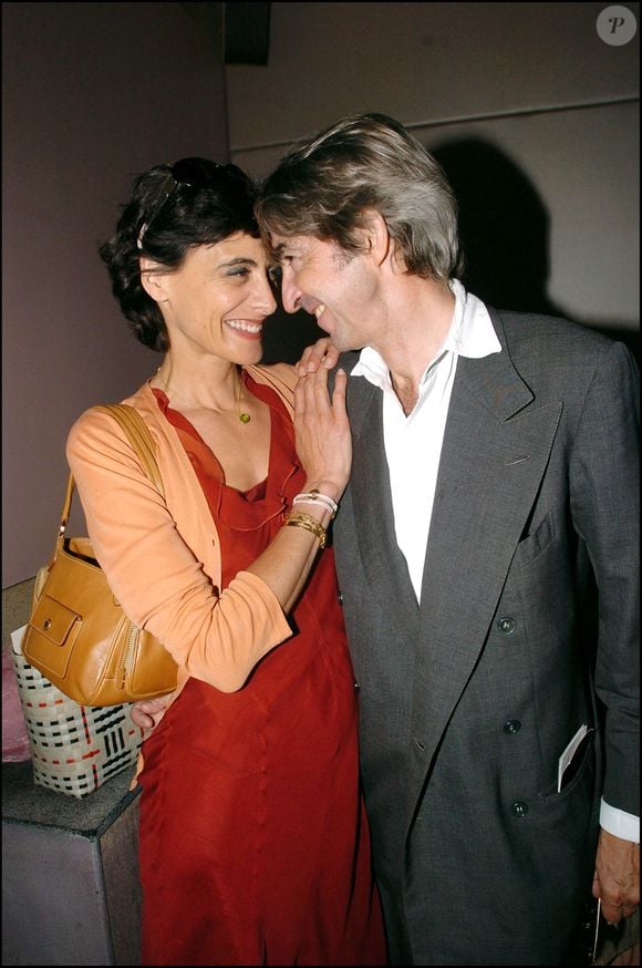 Inès de la Fressange et Luigi d'Urso (Archives). BAHI-BELLAK / BESTIMAGE