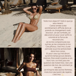 Capture d'écran de la story Instagram de Jade Leboeuf.