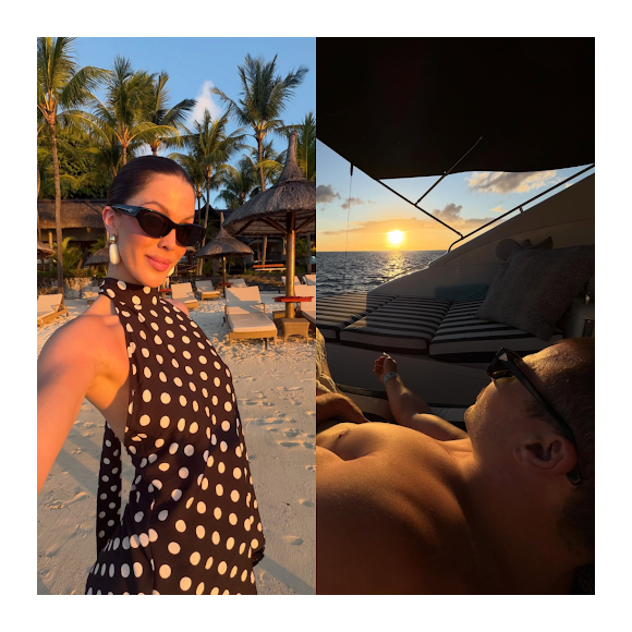 Antoine Dupont et Iris Mittenaere sont récemment partis en vacances à l'Île Maurice

Antoine Dupont et Iris Mittenaere profitent d'un séjour à l'Île Maurice.
Crédit : Instagram
