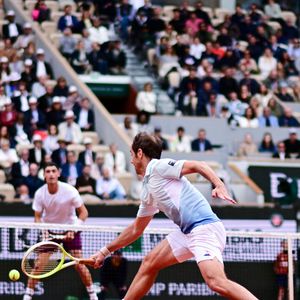 Richard Gasquet lors de son match le 26 mai 2025 à Paris, France. © Dante Badano/PSNewz/Bestimage