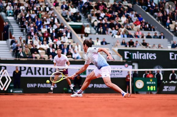 Richard Gasquet lors de son match le 26 mai 2025 à Paris, France. © Dante Badano/PSNewz/Bestimage