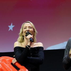 Audrey Lamy (Présidente du jury), Baptiste Lecaplain - Cérémonie d'ouverture du 29ème Festival International du Film de Comédie de l'Alpe d'Huez le 19 Janvier 2026. Photo par Dominique Jacovides/Bestimage