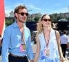 Il s'agit de l'une des robes qu'elle portait à son mariage ! 

Pierre Casiraghi et sa femme Béatrice Borroméo dans les paddocks du Formula 1 Louis Vuitton Grand Prix de Monaco 2026, à Monte Carlo, Monaco, le 6 juin 2026. © Bruno Bebert/Bestimage