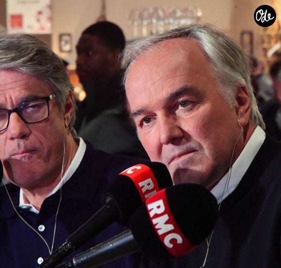 Olivier Truchot, animateur de l'émission « Les Grandes Gueules »,  au Parc des Expositions de la Porte de Versailles, le 6 novembre 2025 à Paris, en France. Photo de Karim Ait Adjedjou/ABACAPRESS.COM