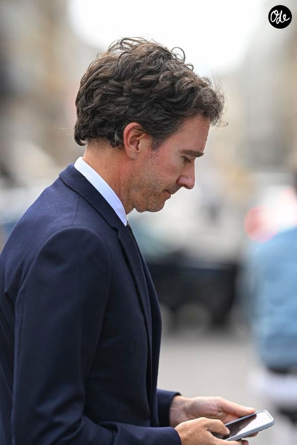 Antoine Arnault - Obsèques de Silvita Gallienne (née Baronne Silvita de Posch Pastor) dans l'église Saint-Philippe du Roule à Paris le 9 juin 2026.
Agence / Bestimage