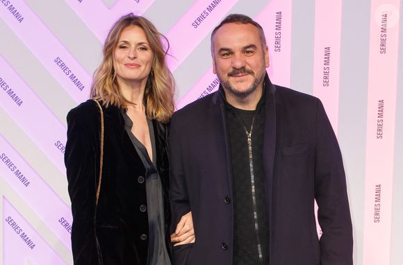 Jeanne Bournaud et François-Xavier Demaison lors du festival Series Mania à Lille le 25 mars 2025.

© Stéphane Vansteenkiste / Bestimage