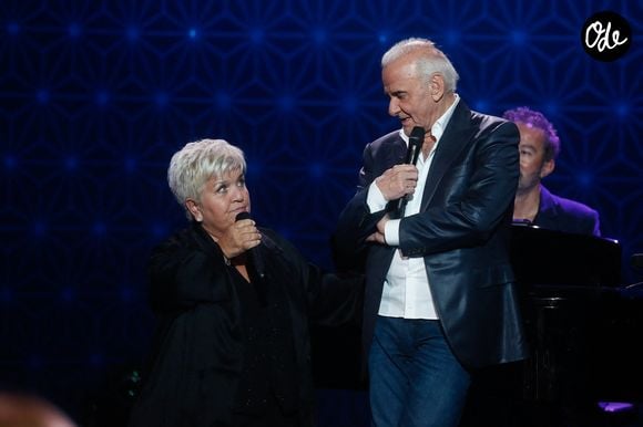 Exclusif - Mimie Mathy, Michel Fugain - Surprises - Enregistrement de l'émission "La Boîte à Secrets N°19" dans les studios de la Cité du Cinéma à Saint-Denis, présentée par F.Bollaert et diffusée le 3 janvier sur France 3
© Christophe Clovis / Bestimage