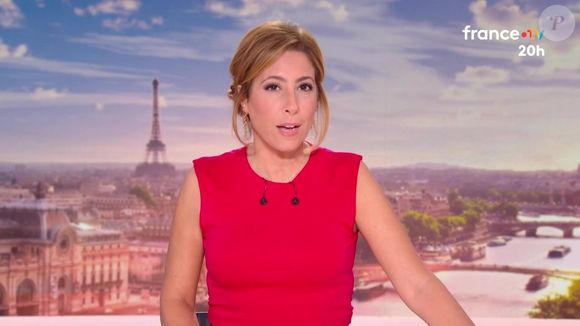 Léa Salamé recevant Marion Cotillard au JT de France 2 du 15 septembre 2025