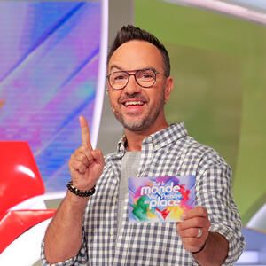 Jarry présentateur de "Tout le monde veut prendre sa place", sur France 2