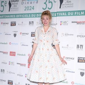 Julie Depardieu, membre du jury lors de la soirée d'ouverture de la 35ème édition du Festival du Film Britannique et Irlandais de Dinard le 3 octobre 2024.

© Denis Guignebourg / Bestimage
