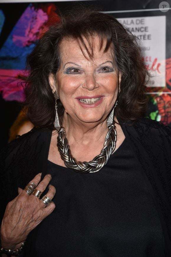 Claudia Cardinale - Gala d'Enfance Majuscule donné au profit de l'enfance maltraitée à la salle Gaveau à Paris, le 25 mars 2019. © Giancarlo Gorassini/Bestimage