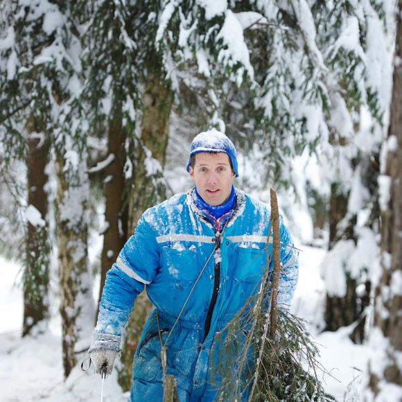 Photo d'archive datant de janvier 2012 de l'astronaute français Thomas Pesquet, lors d'un entraînement de " survie ". Il partira dans l'espace pour une mission en 2016. Photo par ESA via Balkis Press/ABACAPRESS.COM