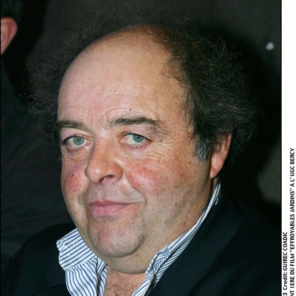 "JACQUES VILLERET" AVANT 1ERE DU FILM "EFFROYABLES JARDINS" A L' UGC BERCY "PORTRAIT" HOMME