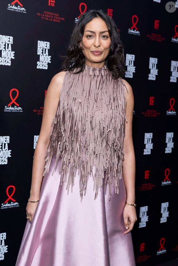 Leïla Kaddour-Boudadi au photocall du 22ème dîner de la mode pour le Sidaction à Paris le 30 janvier 2025.
© Olivier Borde / Bestimage