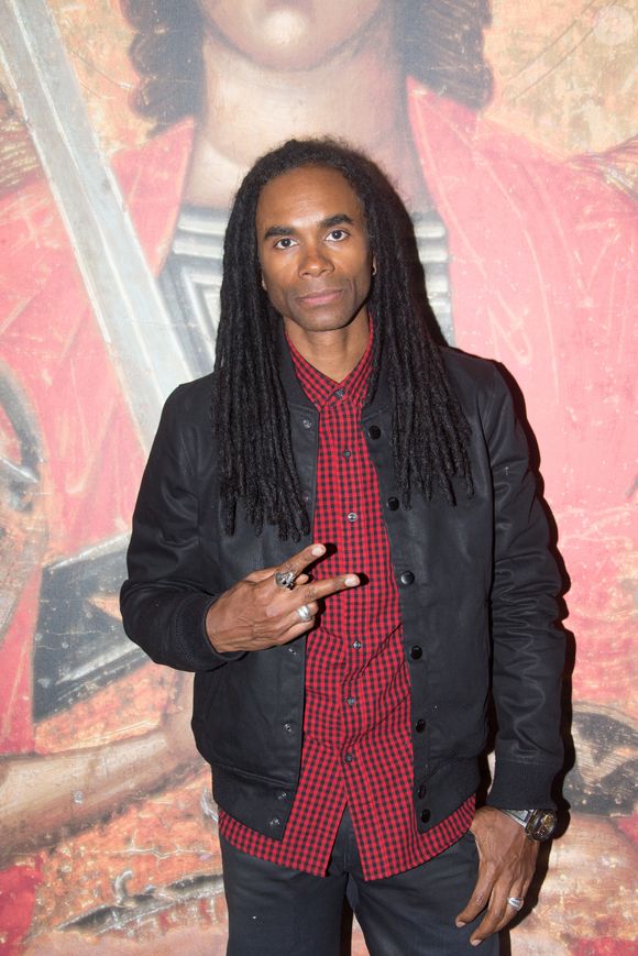 Exclusif - Fabrice Morvan  - Dîner intimiste et cosy à Paris pour Fab Morvan. Fab Morvan ex-membre du groupe Milli Vanilli à Paris ce lundi 15 mai. Agence / Bestimage