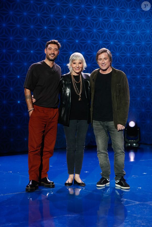Exclusif -Jérémy Frérot, Denise Fabre, Thomas Dutronc - Backstage - Enregistrement de l'émission "La Boîte à Secrets N°20" dans les studios de la Cité du Cinéma à Saint-Denis, présentée par F.Bollaert et diffusée le 10 janvier sur France 3
© Christophe Clovis / Bestimage