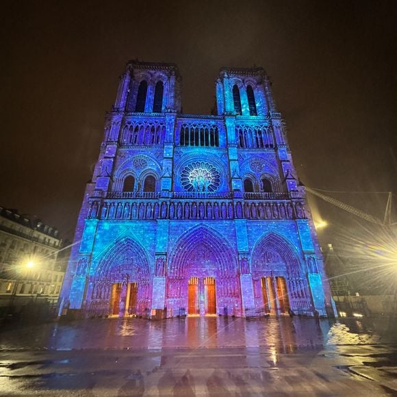 Cérémonie de réouverture de la cathédrale Notre-Dame de Paris, France, le 7 décembre 2024. © Clovis-Moreau/Bestimage