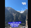 Robin, journaliste de BFMTV, en reportage dans le village qui a été le "pire village de France", Valjouffrey dans l'Isère.