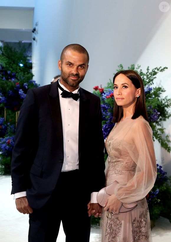 Tony Parker et sa femme Axelle - Arrivées des people au 71 ème gala de la Croix-Rouge Monégasque à Monaco le 26 juillet 2019. © Dominique Jacovides/Bestimage