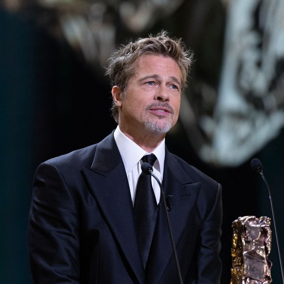 Brad Pitt - David Fincher reçoit un César d'honneur lors de la 48ème édition des César à l'Olympia à Paris le 24 février 2023
© Olivier Borde / Dominique Jacovides / Bestimage