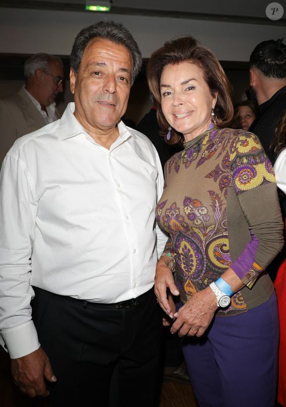 Chico Bouchikhi et Dominique Tapie, au Palais des Congrès, le 24 mai 2025. 

Photo par © Guirec Coadic / Bestimage