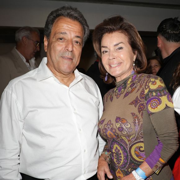 Chico Bouchikhi et Dominique Tapie, au Palais des Congrès, le 24 mai 2025. 

Photo par © Guirec Coadic / Bestimage
