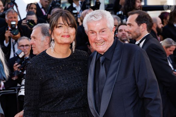 Valérie Perrin et son mari Claude Lelouch - Montée des marches du film " La vénus électrique " pour la cérémonie d'ouverture du 79ème Festival International du Film de Cannes, le 12 mai 2026. © Jacovides-Moreau /Bestimage