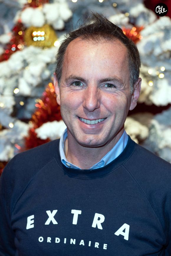 Jean-Philippe Doux lors du lancement de l'opération « Pères Noël Verts » organisé par le Secours Populaire au Cirque Phénix à Paris, en France, le 20 novembre 2019. Photo : Aurore Maréchal/ABACAPRESS.COM