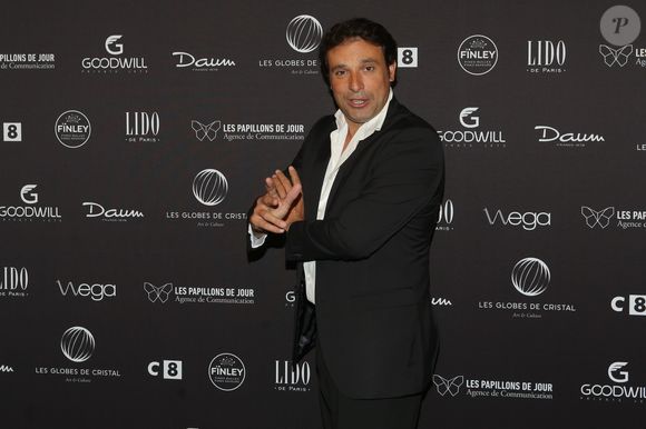 Bruno Salomone au photocall de la 11ème cérémonie des Globes de Cristal au Lido à Paris le 30 janvier 2017. © CVS / Bestimage