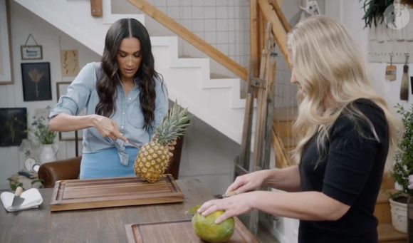 Meghan Markle a partagé son dernier conseil de cuisine dans un clip inédit de son émission Netflix.
Picture supplied by JLPPA Picture MUST credit: Meghan / Instagram