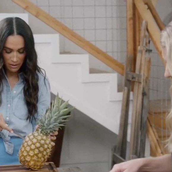 Meghan Markle a partagé son dernier conseil de cuisine dans un clip inédit de son émission Netflix.
Picture supplied by JLPPA Picture MUST credit: Meghan / Instagram