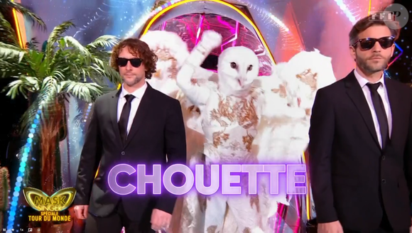 La chouette dans Mask Singer 9, prime du 22 mai - capture d'écran TF1