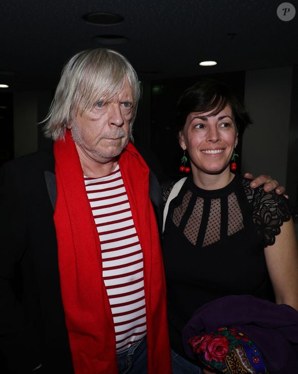 Renaud et sa femme Cerise lors du "Hyper Week-end Festival" a Radio France, le 24 janvier 2025. © Denis Guignebourg / Bestimage