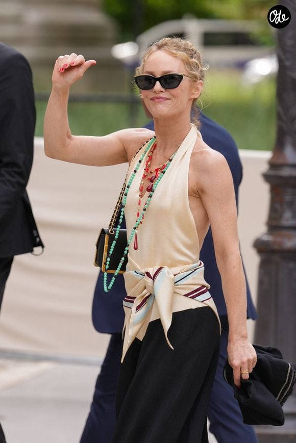 Vanessa Paradis au défilé Chanel Haute Couture Automne/Hiver 2026/2027, pendant la Fashion Week de Paris, le 7 juillet 2026.

© Lucia Sabatelli/Bestimage