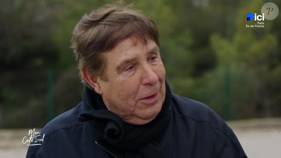 Jean-Pierre Foucault fait visiter sa maison de Carry-le-Rouet dans l'émission Côté Sud, le 3 avril. Capture d'écran France 3
