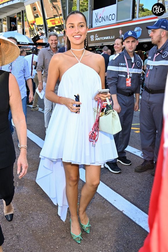 Alexandra Leclerc dans les paddocks du Formula 1 Louis Vuitton Grand Prix de Monaco 2026, à Monte Carlo, le 5 juin 2026. 

© Bruno Bebert/Bestimage