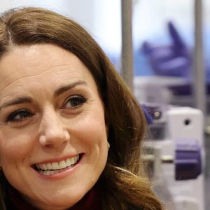 La princesse de Galles lors d'une visite au Royal Marsden Hospital, à Londres le mardi 14 janvier 2025. Photo by Chris Jackson/PA Wire/ABACAPRESS.COM