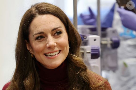 La princesse de Galles lors d'une visite au Royal Marsden Hospital, à Londres le mardi 14 janvier 2025. Photo by Chris Jackson/PA Wire/ABACAPRESS.COM