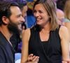 Maxim Nucci (Yodelice)  et sa compagne enceinte Isabelle Ithurburu - Maxim Nucci (Yodelice)  et sa compagne enceinte Isabelle Ithurburu assistent au match de boxe de Tony Yoka au palais des sports de Paris, le 23 juin 2018 © Veeren-CVS/Bestimage
