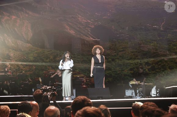 Elle était l'une des camarades de la grande gagnante 2022, Anisha Jo.

Exclusif - Anisha et Léa Haddad au grand concert caritatif "Tous avec le Maroc", le 13 septembre 2023.

Photo : Jack Tribeca / Bestimage