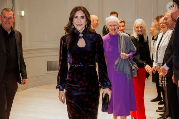La reine Mary ( La reine Mary de Danemark) et la reine Margrethe (La reine Margrethe de Danemark) participent à la réouverture du Théâtre de la Cour au manège de Christiansborg à Copenhague le jeudi 15 janvier 2026. (Photo : Ida Marie Odgaard/Ritzau Scanpix)