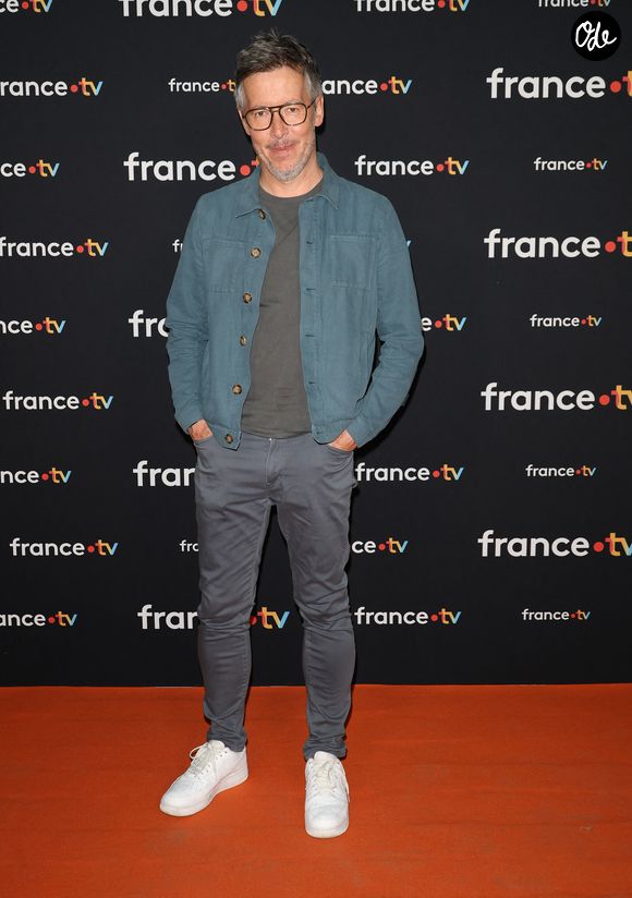 Jean-Luc Lemoine au photocall pour la conférence de presse de rentrée de France TV à la Grande Halle de la Villette à Paris, France, le 11 juillet 2023.

© Coadic Guirec/Bestimage