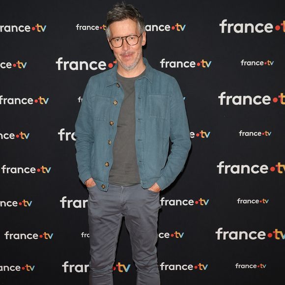 Jean-Luc Lemoine au photocall pour la conférence de presse de rentrée de France TV à la Grande Halle de la Villette à Paris, France, le 11 juillet 2023.

© Coadic Guirec/Bestimage