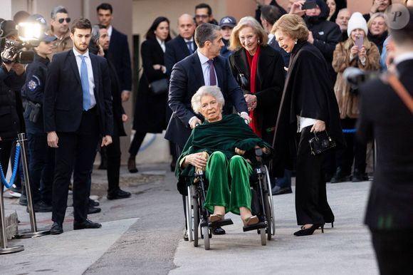 Brièvement princesse héritière, elle a perdu ce statut après la naissance de sa nièce Alexia.

Mariage du prince Nikolaos de Grèce et de Chrysi Vardinogianni en la Sainte Église de Saint-Nicolas Ragavas à Athènes, Grèce, 7 février 2025.  Photo par Dana Press / Bestimage