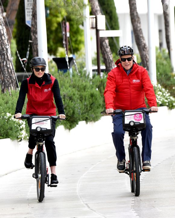 Le prince Albert II de Monaco et la princesse Charlene ont participé au " Road Safety Day ", organisée par la Fondation Princesse Charlene, Monaco, 29 mars 2026.