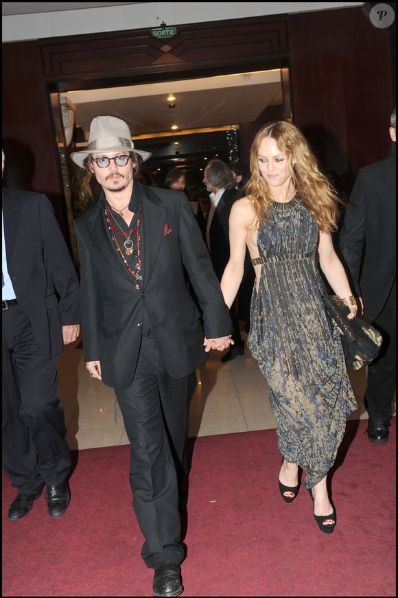 Vanessa Paradis et Johnny Depp - soirée Chanel au CIP Room