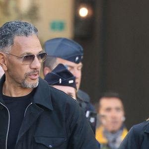 Roschdy Zem et sa compagne Sarah Poniatowski - Obsèques de Nathalie Baye en l'église Saint-Sulpice à Paris le 23 avril 2026. © Dominique Jacovides - Coadic Guirec / Bestimage