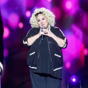 Marianne James pour les surprises de J.PCastaldi, C.Lara et F.X.Demaison lors de l'enregistrement de l'émission "La Boîte à secrets", présentée par F.Bollaert et diffusée le 9 janvier 2026 sur France 3, dans les studios du Lendit à Saint-Denis, France, le 2 décembre 2025. © Cyril Moreau/Bestimage